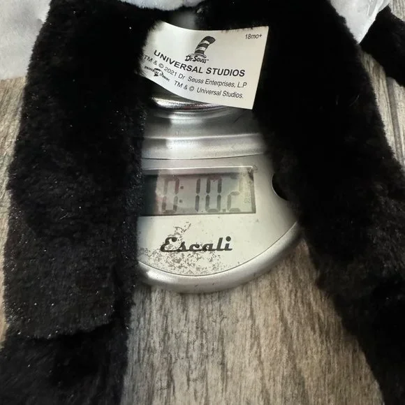 Universal Studios DR SUESS Cat in the Hat Soft Plush Stuffed Toy Animal 22" x 9" - Picture 10 of 10